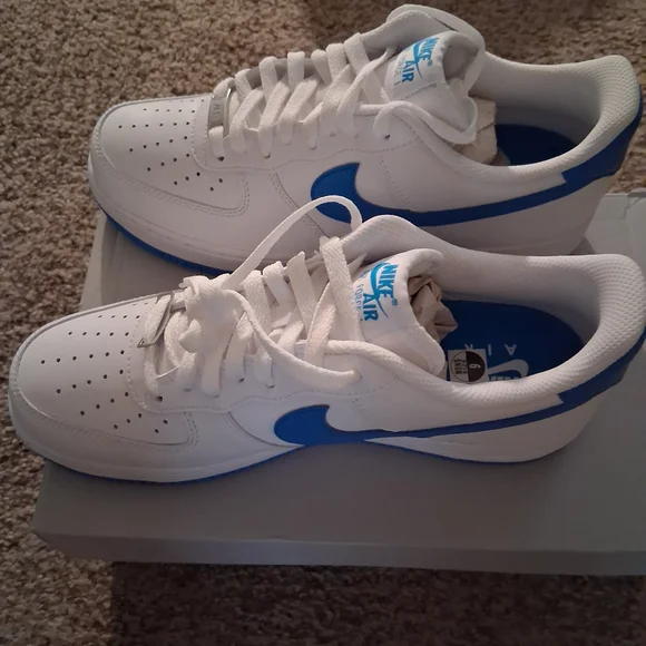 Nike Air Force 1 '07 – White / Photo Blue (FJ4146-103) - Picture 2 of 11